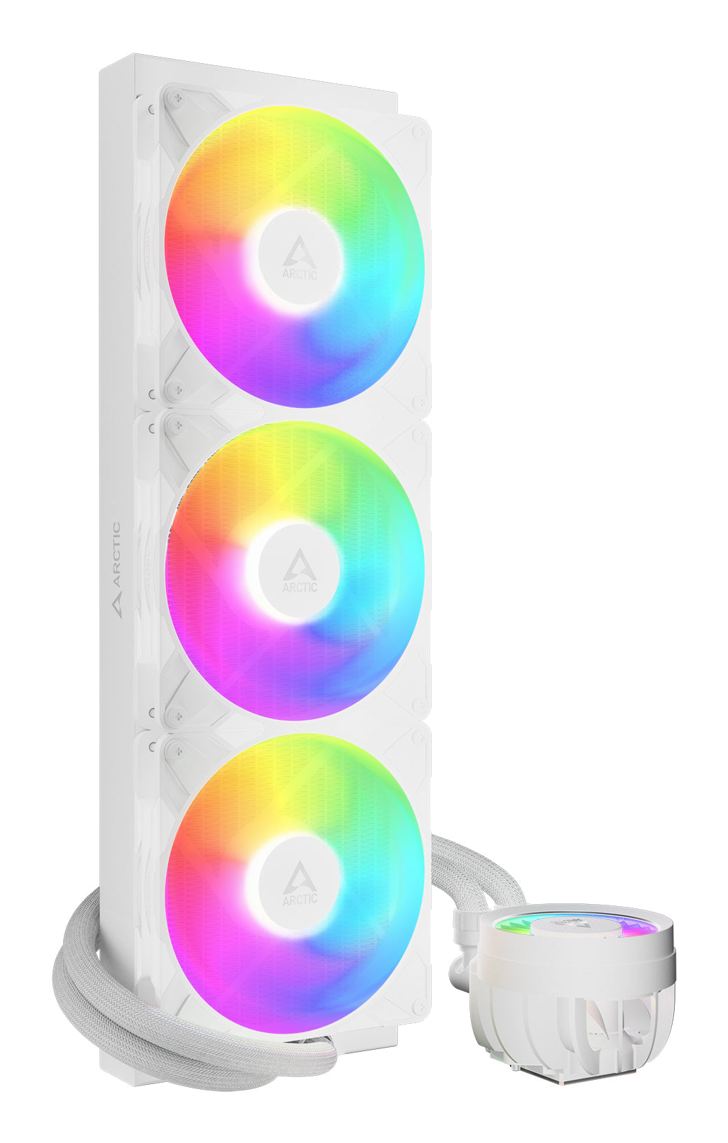 Kit Watercooling AIO Arctic Liquid Freezer III Pro RGB - 420mm (Blanc)