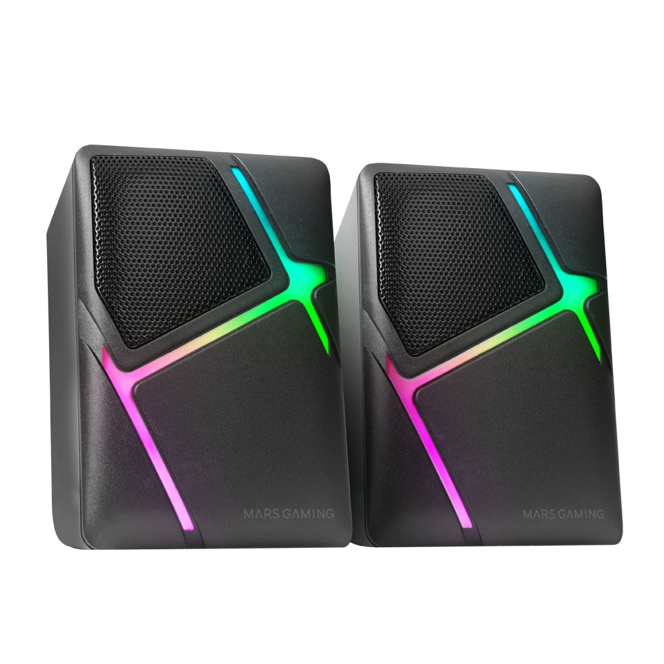Enceintes Mars Gaming MS-H RGB (Noir)