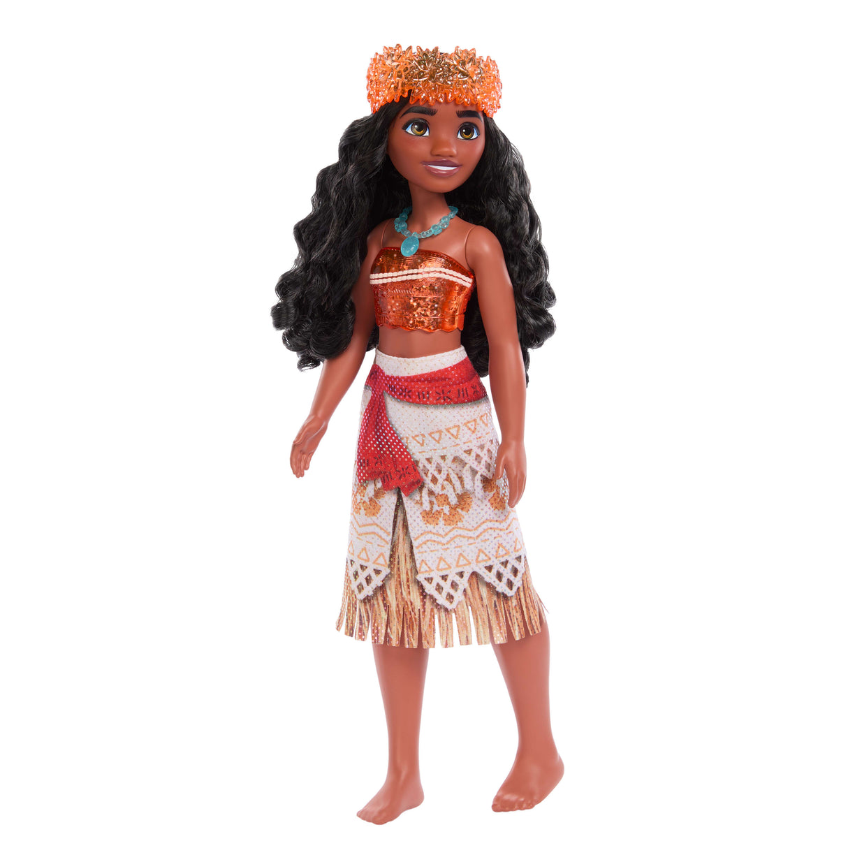 Vaiana Poupée 29 cm, Mattel Poupée Disney Princesses habillage et accessoires HPG68