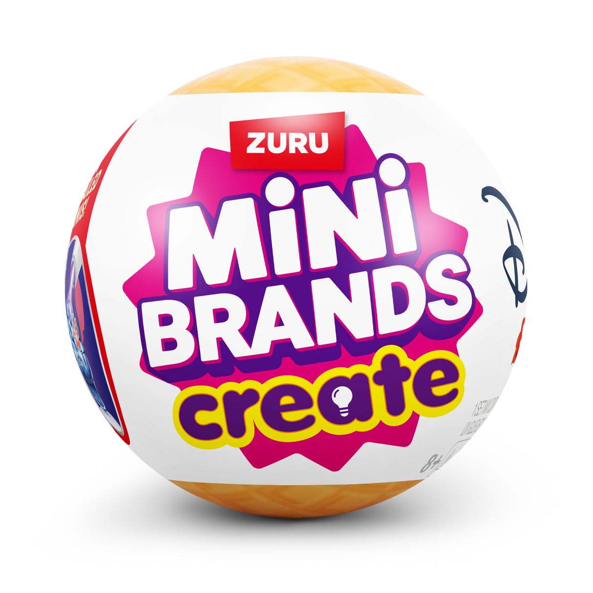 Capsule surprise - Figurine - ZURU - Mini Brands Create Disney Snacks - Modele aléatoire - Des 8 ans