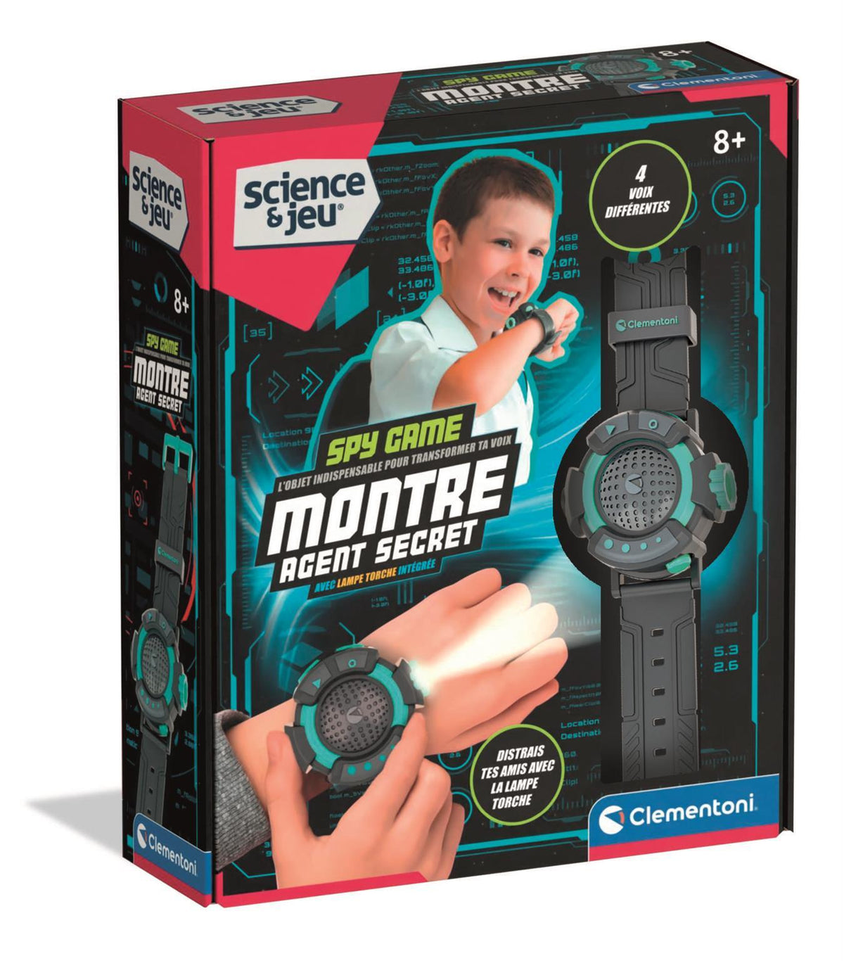 CLEMENTONI - Montre agent secret