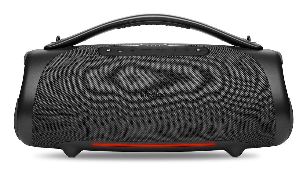Enceinte Bluetooth - MEDION - XL - 100W RMS - Autonomie 30h - Protection IPX7 - RGB