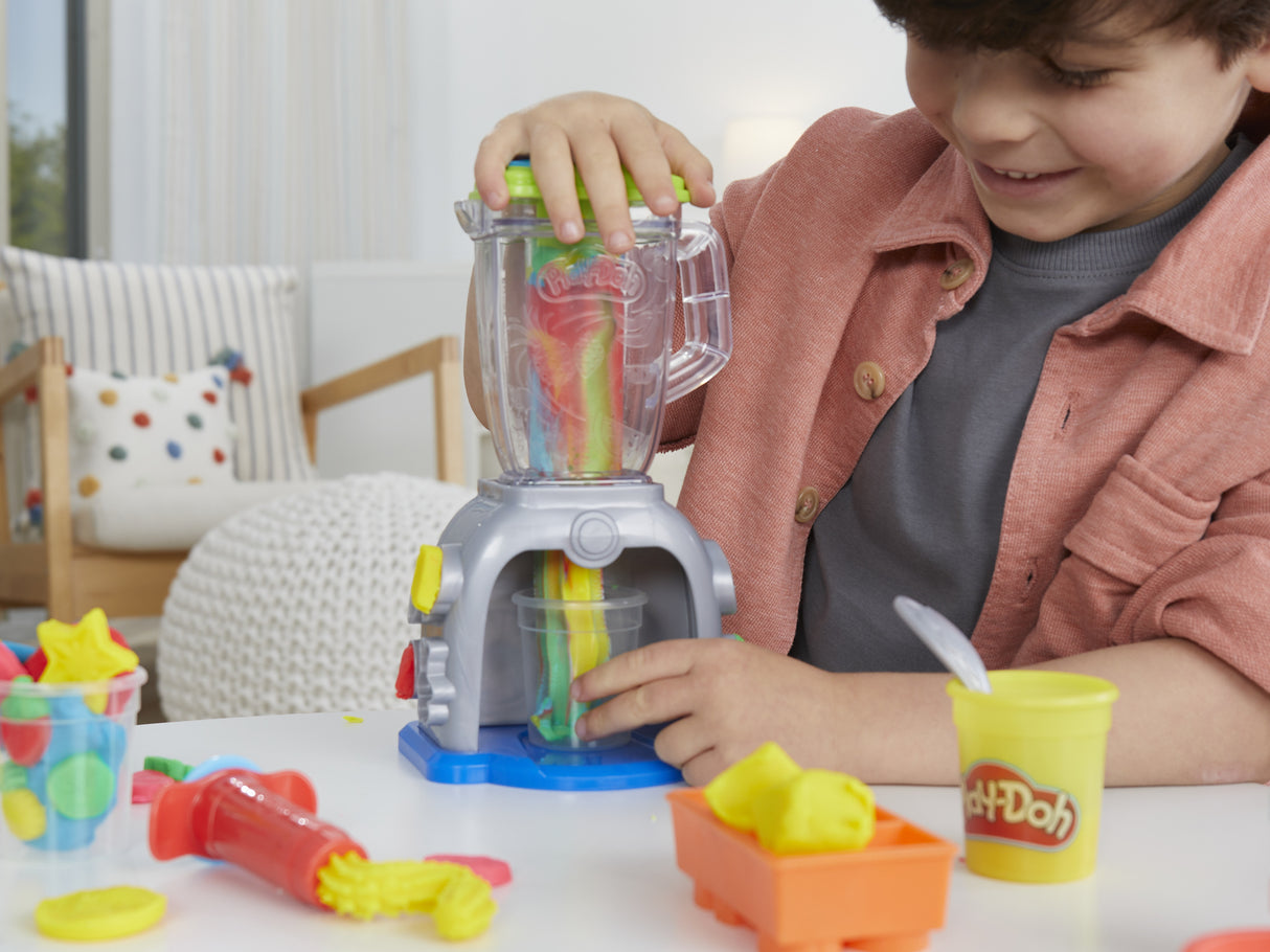 Play-Doh, Tourbillon de smoothies, jouet de cuisine factice avec pâte a modeler, loisirs créatifs pour enfants, Des 3 ans