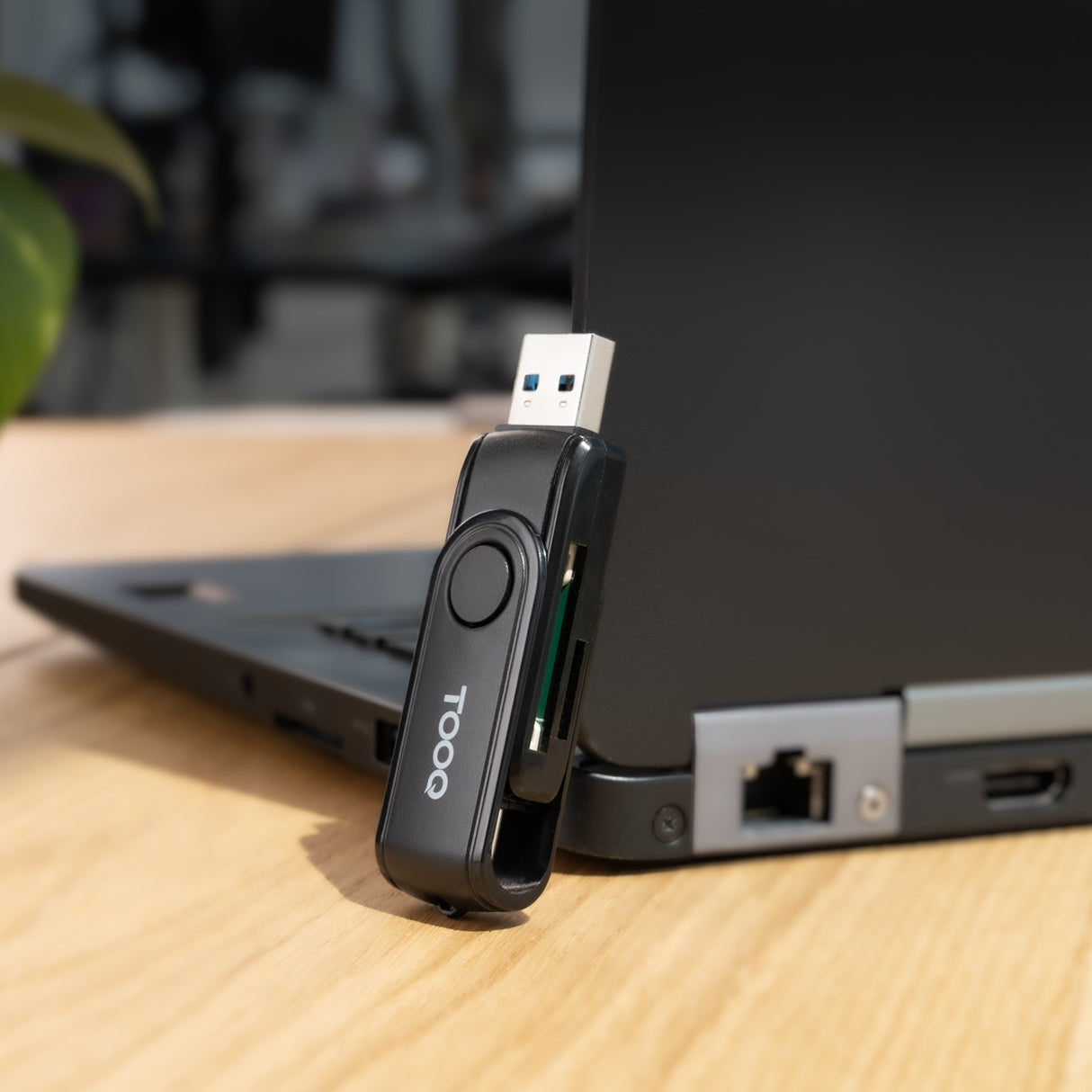 Lecteur de Cartes externe USB-A/C 3.0 TooQ TQR-3003B (Noir)