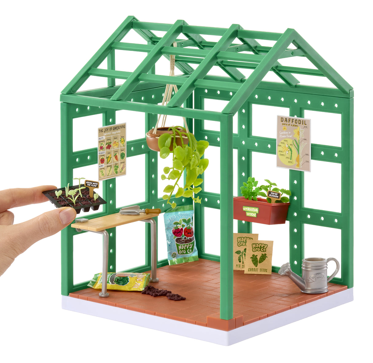 MGA's Miniverse - Spaces Starter Pack - Serre - Des 8 ans - Jeu de construction - Personnalisation - DIY - Art créatif