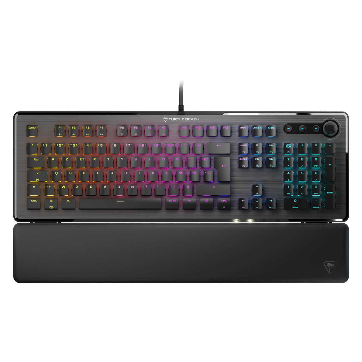 Clavier gaming PC mécanique - TURTLE BEACH - Vulcan II - Noir