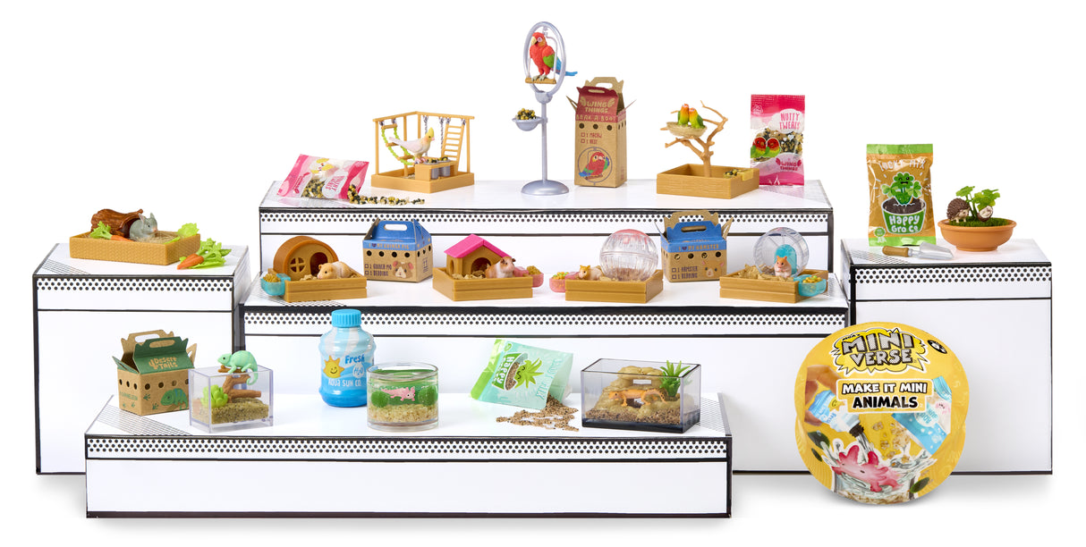 MGA's Miniverse - Make It Mini Animaux - Dčs 8 ans