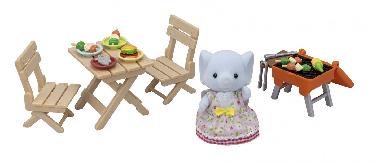 La fille éléphant et son set de pique-nique - Sylvanian Families - 5640
