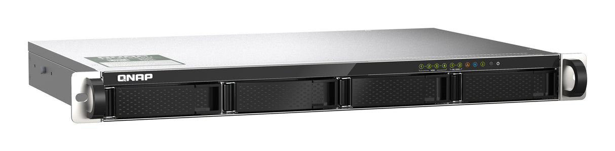 Serveur NAS Rack Qnap TS-435XeU 4Go - 4 baies (Noir)