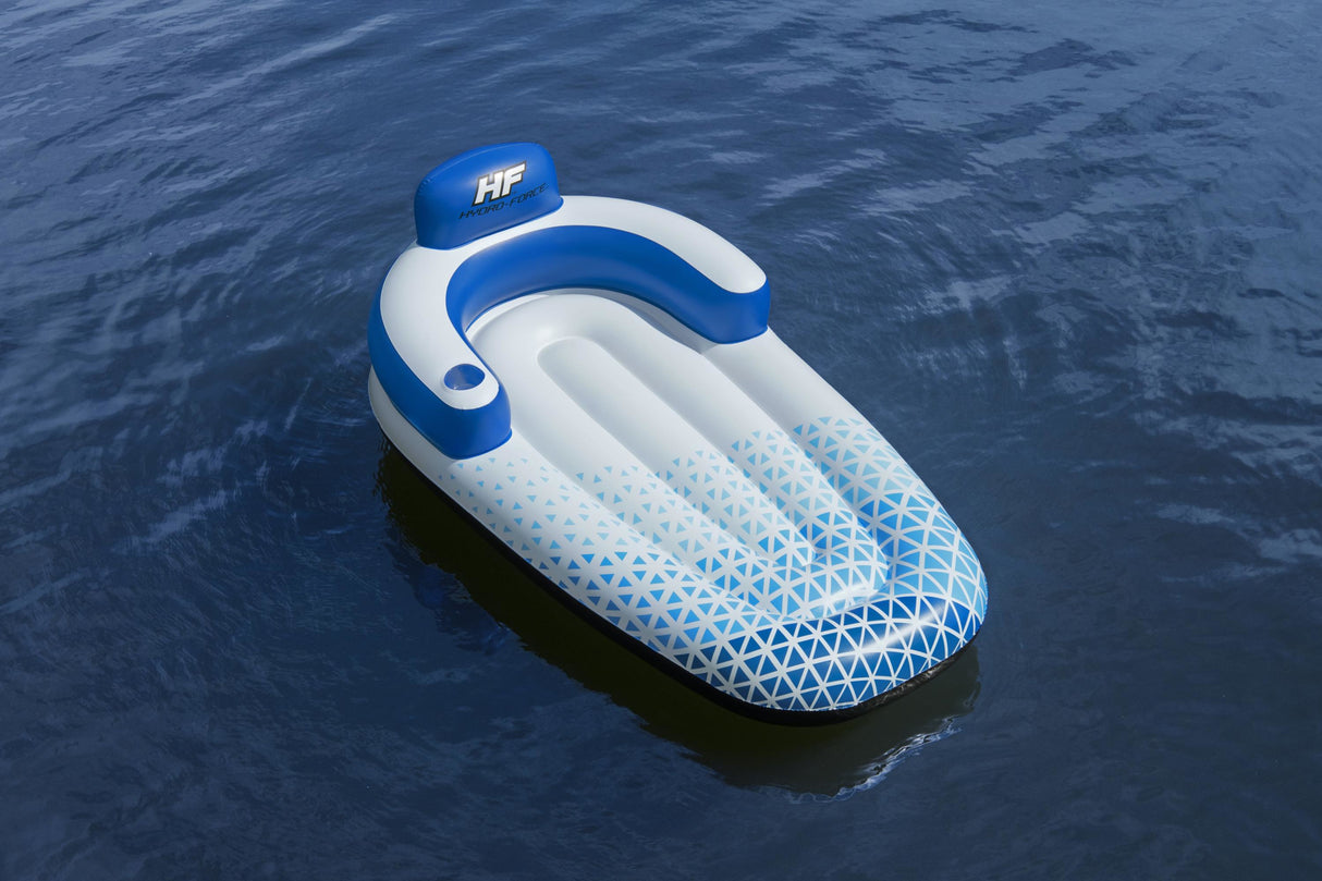 Bouée gonflable - Bestway - matelas Hydroforce - 1 place - 183 x 97 x 53,5 cm