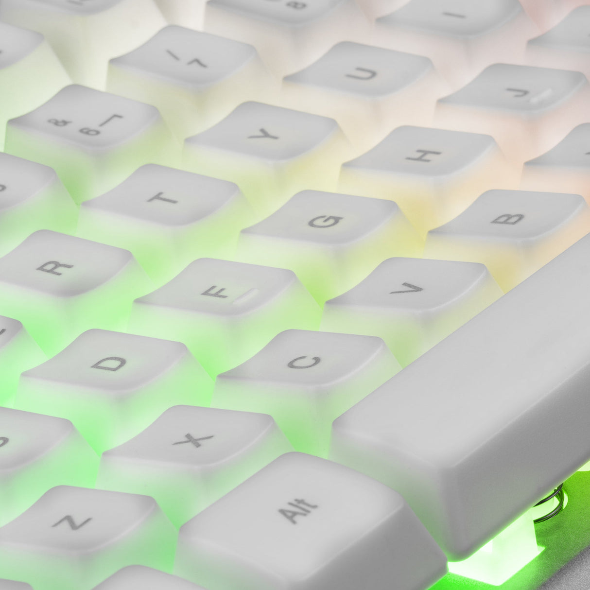 Clavier Gamer Mars Gaming MK220 RGB (Blanc)