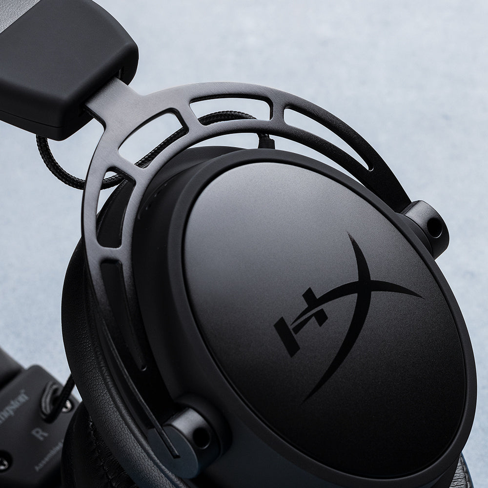Casque Gamer Sans Fil - HyperX Cloud Alpha - pour PC - Noir & Rouge