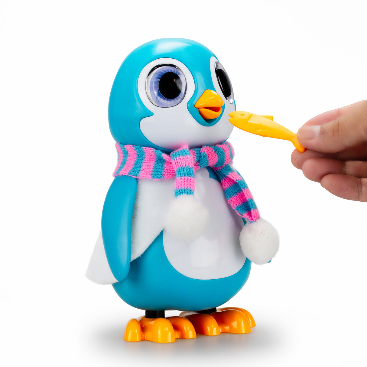 Pingouin interactif bleu - SILVERLIT - RESCUE PENGUIN - 20 émotions - Pack unboxing inclus