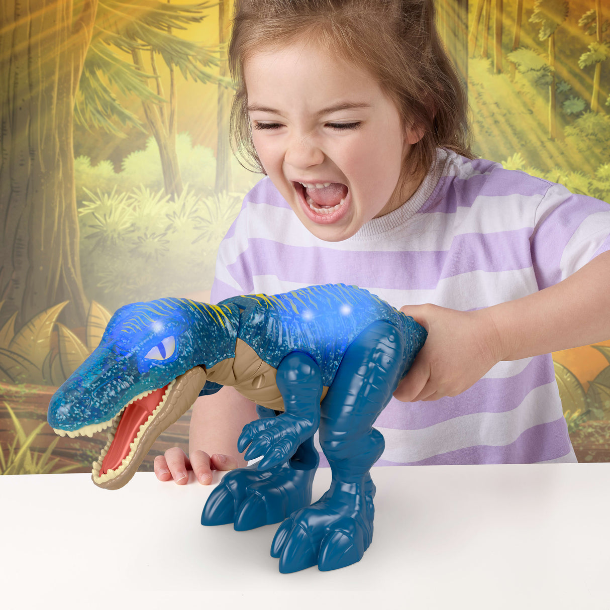 Imaginext Baryonyx figurine intéractive - Fisher-Price Jurassic World - Des 3 ans - JCT48