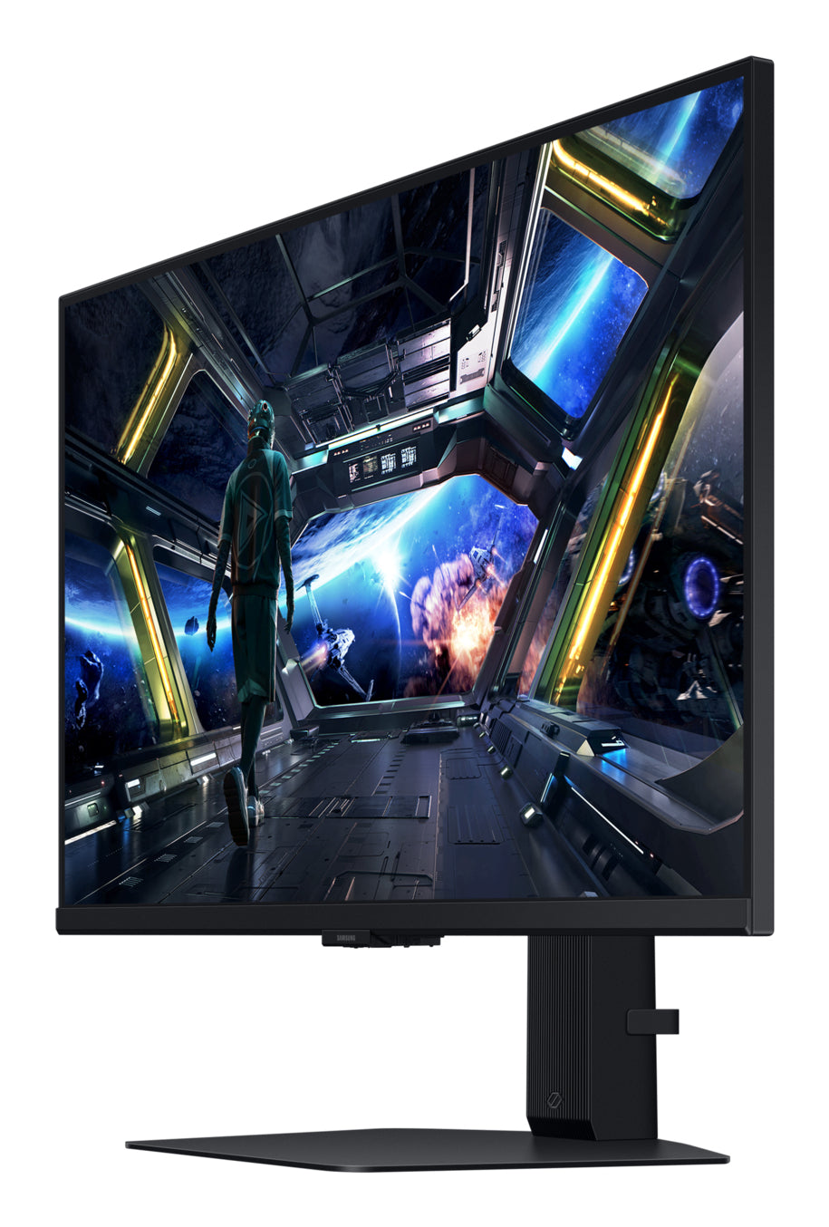 Ecran PC Gamer - SAMSUNG - 27 - 4K UHD - 144Hz - Dalle IPS - 1ms - Ajustable en hauteur - LS27DG702EUXEN