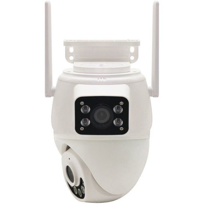 Caméra extérieure connectée - KYF - Wifi - Rotative PT- Doubles capteurs 2 x 3MP