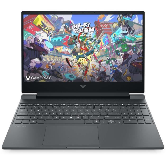 PC Portable Gamer HP Victus 15-fa0003nf - Windows 11 - 15,6 FHD IPS - RTX 3050 4Go TGP 50W - Core i5-12450H - RAM 16Go - 512Go SSD