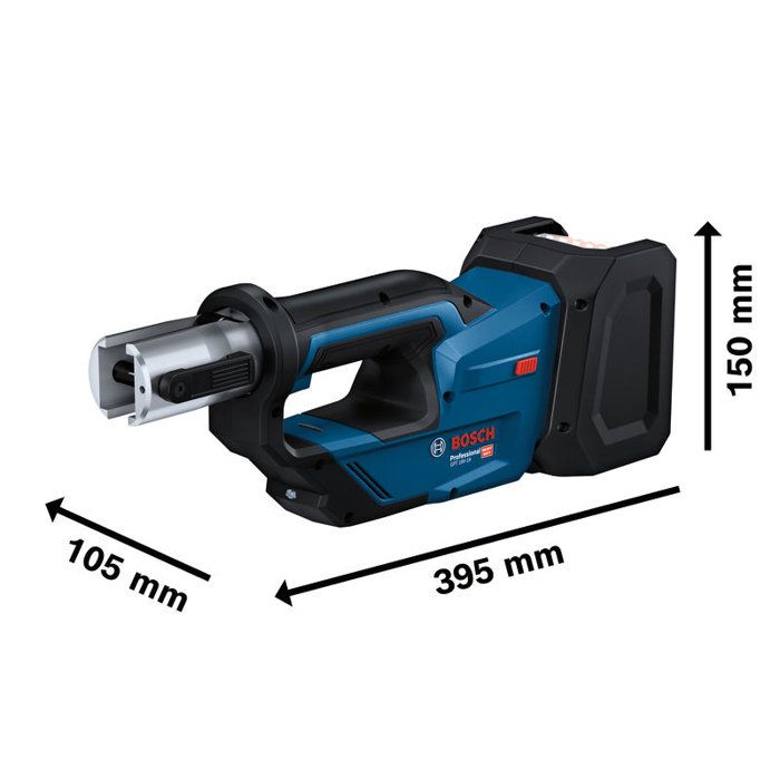 Sertisseuse - BOSCH PROFESSIONAL - GPT 18V-19 + Kit RFz12/16/20 - Sans batterie ni chargeur - Tete 360° - L-Boxx 238