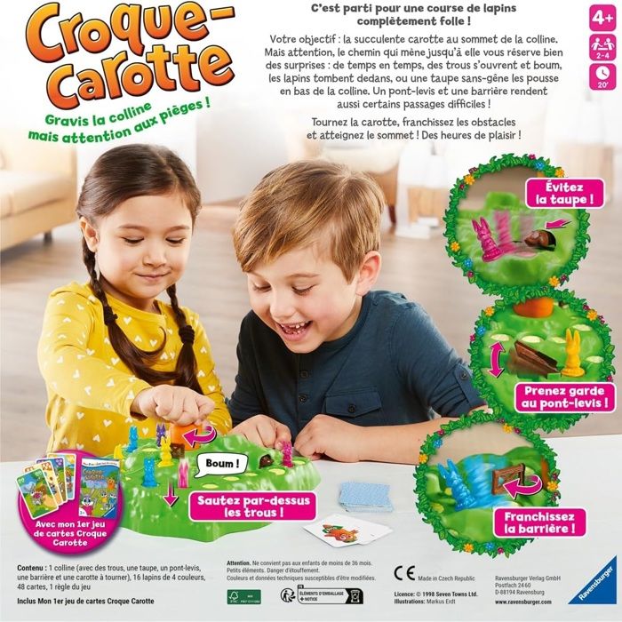 Croque Carotte et jeu