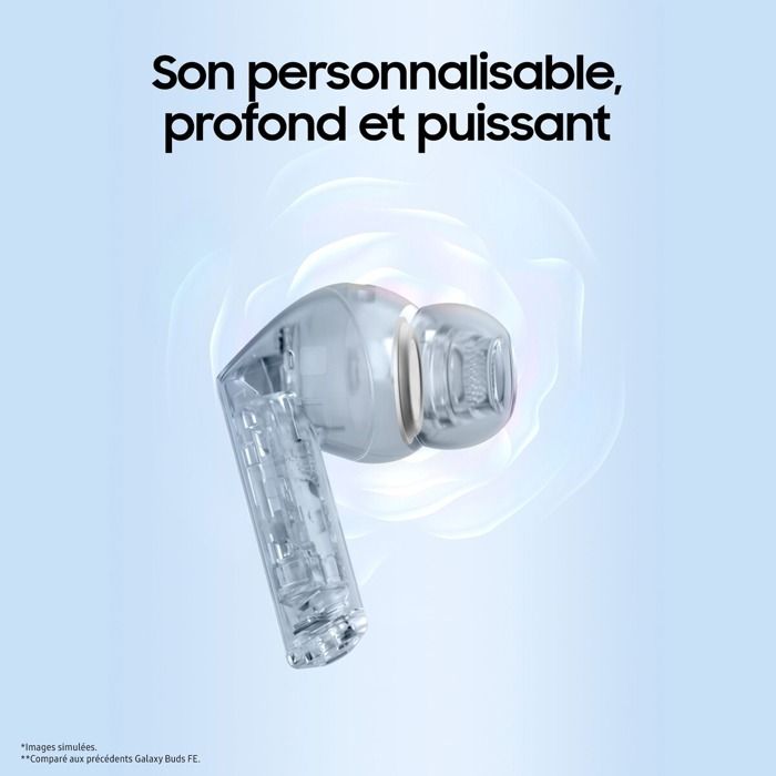 Ecouteurs Samsung Buds3 FE Gris