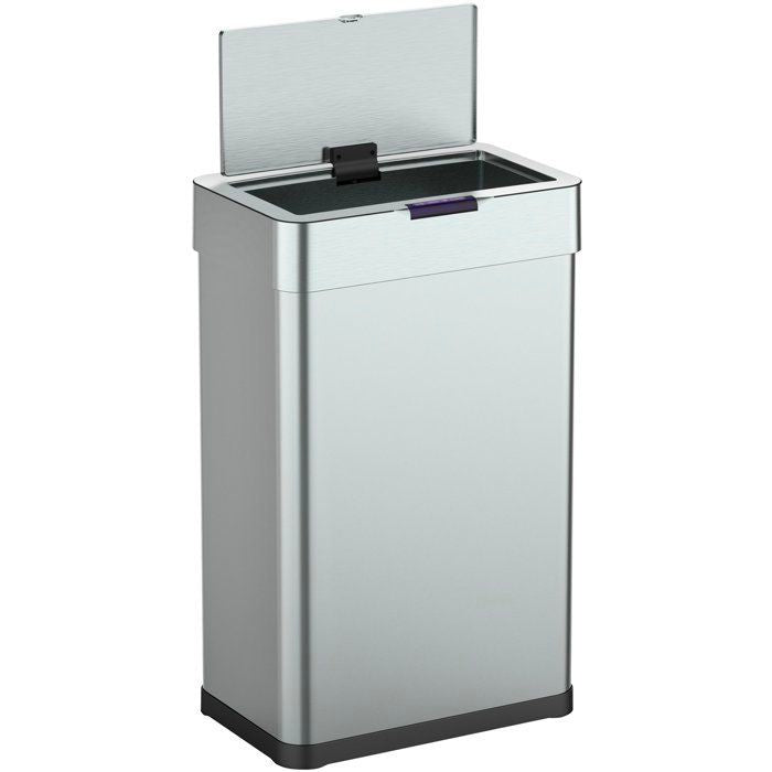 Poubelle de Cuisine Automatique - DAYTONA - 70 L - Inox Brossé - Kitchen Move