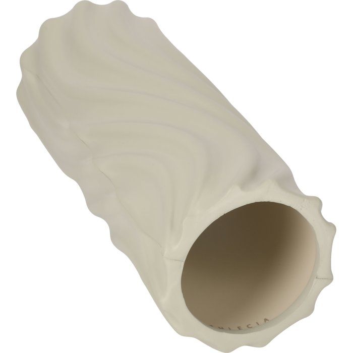 Rouleau de Yoga en mouse - ATHLECIA - Malata - Taille unique - Blanc creme