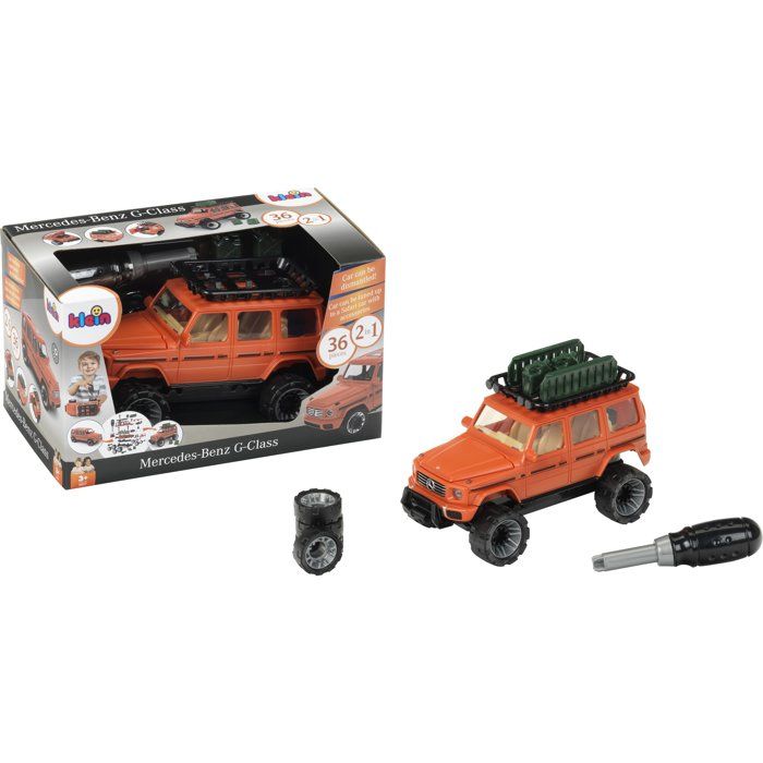 Set de construction 2-en-1 - KLEIN - 3807 - Mercedes-Benz Classe G - 36 pieces - Avec tournevis - Des 3 ans