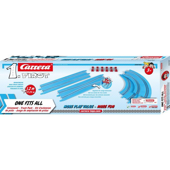 Accessoires de circuits - CARRERA First - Pack d'extension simple - Des 3 ans