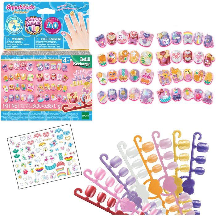 La recharge manucure fantaisie - Aquabeads - 35007