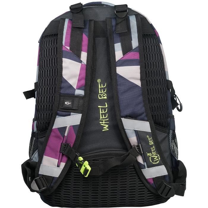 Sac a dos - SCHILDKRÖT - Wheel Bee Generation Z - Lumiere LED - Port USB - Compartiments antivol