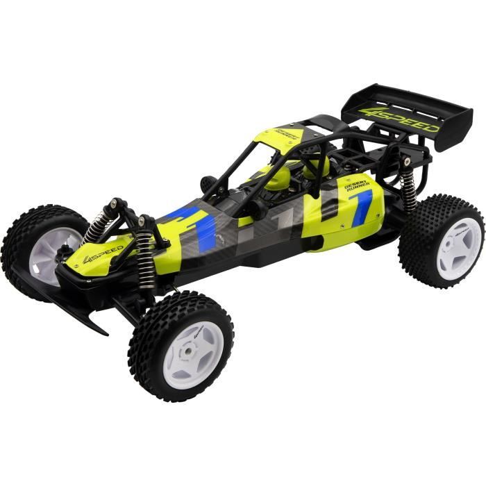 Voiture télécommandée - SILVERLIT - 4 SPEED - DESERT RUNNER 24 Ghz - 1:10 - 20 km/h - Portée 25 m - Des 8 ans