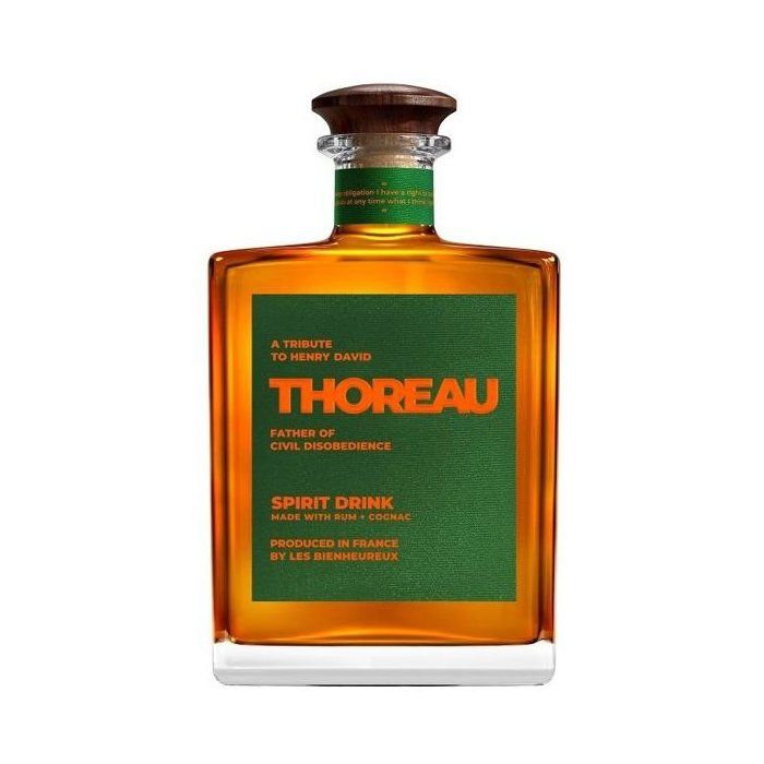 THOREAU - Boisson spiritueuse a base de rhum et de cognac - Origine : France - 40 % alcool - bouteille 70 cl