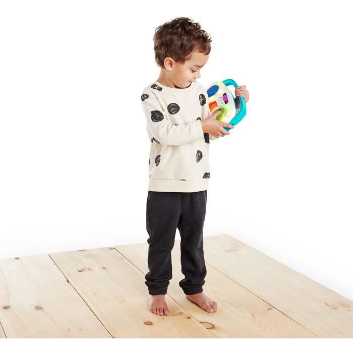 BABY EINSTEIN Radio enfant, cadeau bébé, stéréo pour bébé, 3 stations musicales et 30 mélodies et sons 12M+