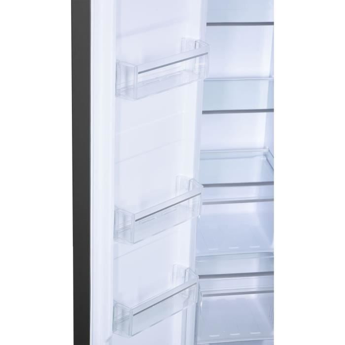 Réfrigérateur Américain - BEKO - GNO5323XPN - 532 L - Froid ventilé - Ecran sur la poignée - Classe D - 177x91x67 - Inox