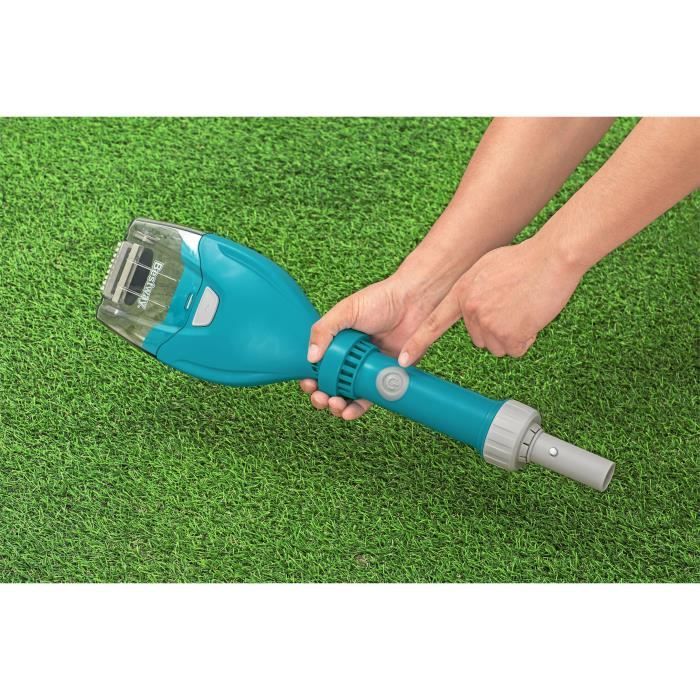 Aspirateur électrique Aquatech™ - BESTWAY - sans fil - pour piscines jusqu'a 3,05m de diametre