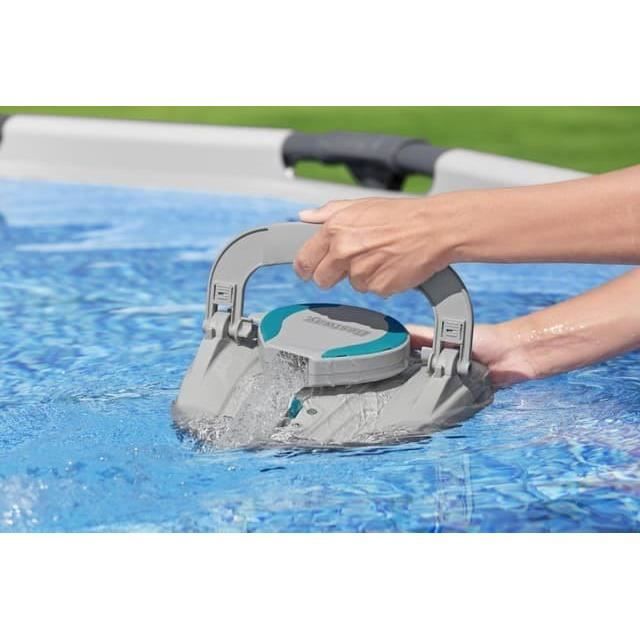 Robot aspirateur - Bestway - Jade - Rechargeable et autonome - nettoyage fond plat - 15 m˛ max