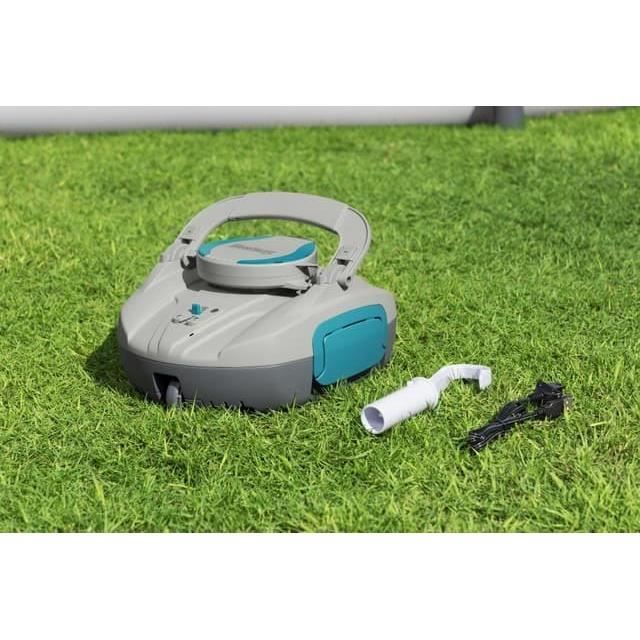 Robot aspirateur - Bestway - Jade - Rechargeable et autonome - nettoyage fond plat - 15 m˛ max