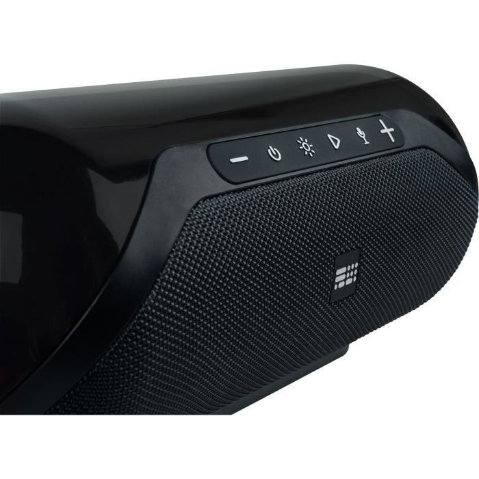 Enceinte sans fil lumineuse - BIGBEN PARTY - Bluetooth 5.3 - USB - 50W - Micro sans fil inclus - Modificateur de voix