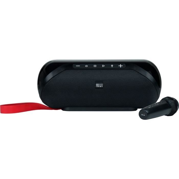 Enceinte sans fil lumineuse - BIGBEN PARTY - Bluetooth 5.3 - USB - 50W - Micro sans fil inclus - Modificateur de voix