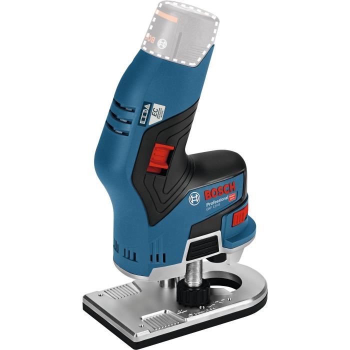 Affleureuse Bosch Professional GKF 12V-8 sans batterie moteur EC sans charbon - 13000 t/min - 06016B0002