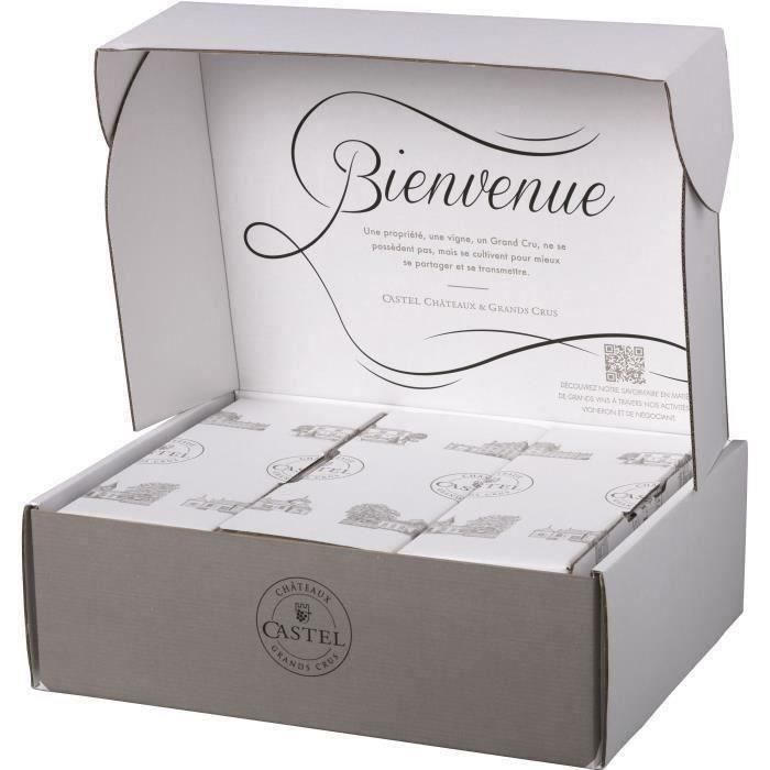 Coffret Médailles d'Or de Bordeaux :2020 Château du Lort, La Croix Montlabert, Châteaux Tour Prignac - Vin Rouge de Bordeaux