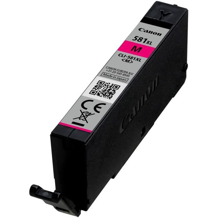 Cartouche d'encre - CANON - CLI-581M XL (2050C001) - Magenta - 8.3 ml