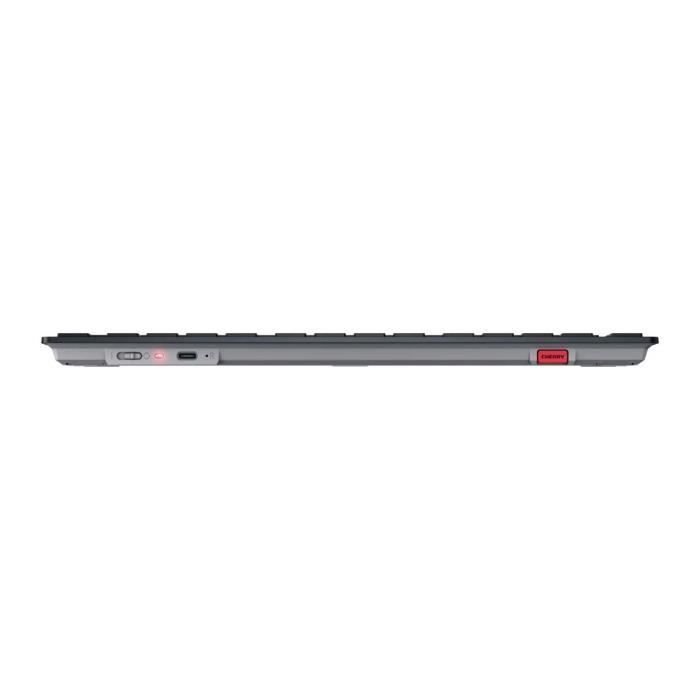 Clavier compact 2,4 GHz, Bluetooth 5.0 et filaire - CHERRY KW 9200 MINI - Rechargeable - Noir