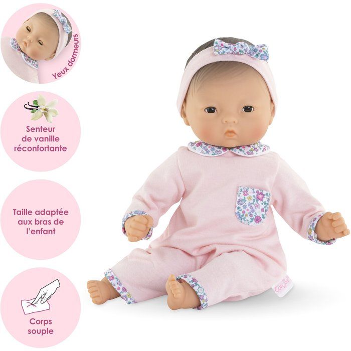 Poupon - COROLLE - Bébé calin Mila - 30 cm - Des 18 mois