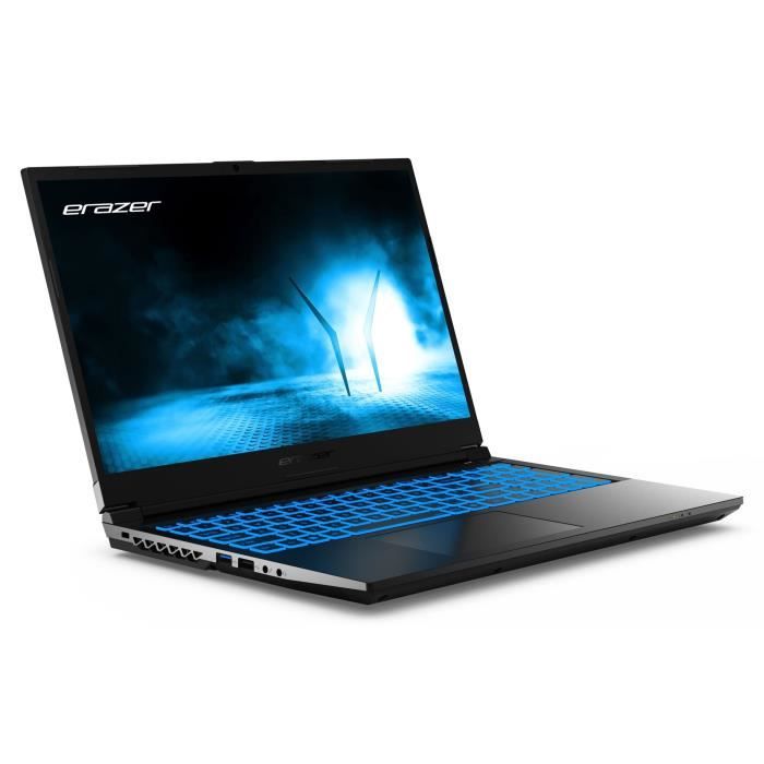 PC Portable Gamer ERAZER Crawler E50i MD62654 - Windows 11 - 15,6 FHD IPS 144Hz - RTX 4050 - Core i5-12450H - RAM 16Go - 512Go SSD