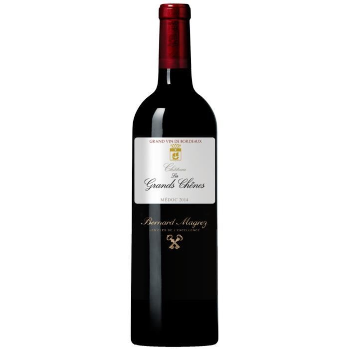 Château Les Grands Chenes 2014 - AOC Médoc - Vin rouge de Bordeaux - 1 bouteille 0.75 cl