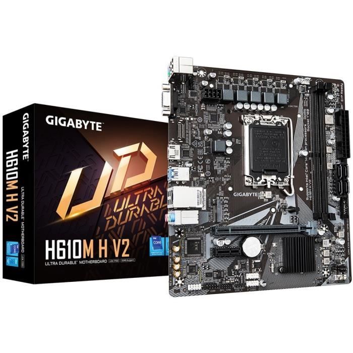 Carte mere - GIGABYTE - H610M H V2