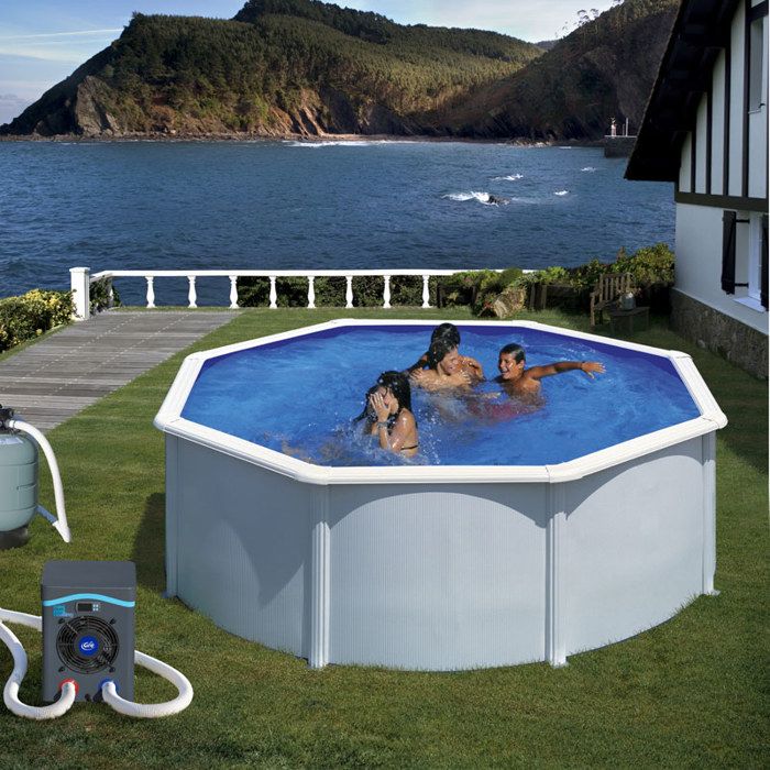Pompe a chaleur GRE pour piscines jusqu'a 20m3 - 2,5 KW