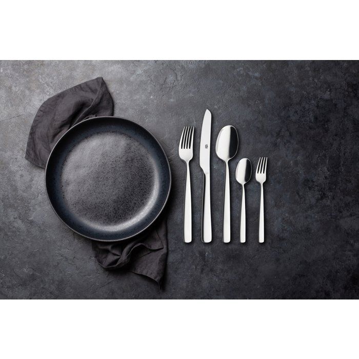 Ménagere - GSW PREMIUM - 893497 - 60 pieces - Acier inox massif 18/10