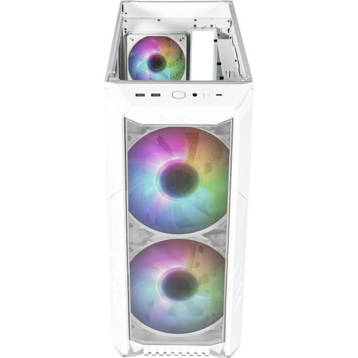 Boitier PC - COOLER MASTER - HAF 500 - White - ATX
